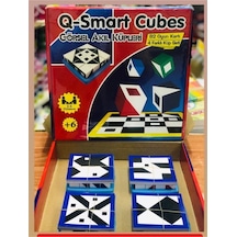 Elif Iş Eğitim Q Smart Renkli Küpler, Q-Bitz, Sihirli Küpler, Qbitz, Qbig, Zeka