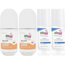 Sebamed Deodorant Roll-on 50ml Balsam Hassas/sensitive+50ml Fresh