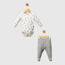 Tiffany Baby & Kids Tiffany Baby Kruvaze 2'li Takım 32020 Ekru