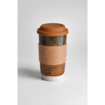 Travel Mug - Element Serisi - Terra Beyaz - Çok Renkli