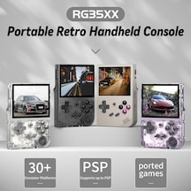Rg35xx Retro Tv Uyumlu El Oyun Konsolu Game Boy Nintendo Playstation Arcade