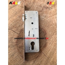 Kale Kapı Kilidi 154-40 Silindirli Çarpma Makaralı Metal Kapı Kale Kapı Kilidi 154-40 Silindirli Çarpma Makaralı Metal Kapı