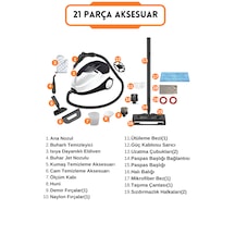 Mogotech MG-101 Buharlı Temizlik Makinası