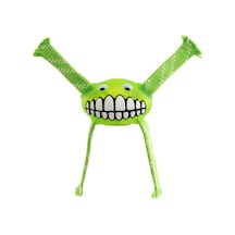 Rogz Flossy Grinz Sesli Köpek Oyuncak 23 Cm Yeşil Renkli