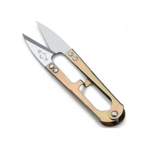 Iplik Temizleme Makası Metal Saplı Çıt Makas 10 Lu Paket