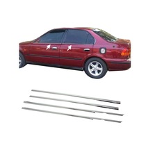 Honda Cıvıc Cam Çıtası 1996-2002 4 Parça Paslanmaz Çelik