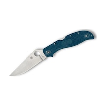 Spyderco Stretch 2 Xl Blue Frn K390 Plainedge Kamp Çakı Mavi