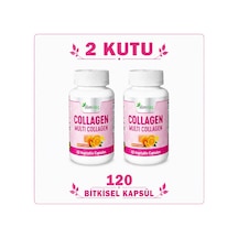 Collagen Multi Collagen 2 Kutu 120 Bitkisel Kapsül Kolajen Takviye Edici Gıda