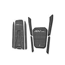 Honda Adv350 Tankpad Seti Karbon Mavi Gri