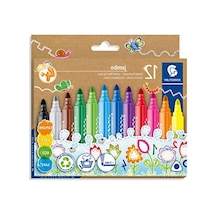 Jumbo Üçgen Keçeli Kalem Seti - 3 Mm