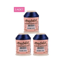 3 Adet Altınbaşak Oya Ve Dantel İpi 20 Gr - Royaleks - No: 430 Çok Renkli