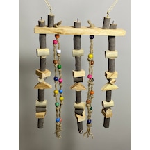 Papağan Oyuncağı 35cmx25cm Kuş Oyuncağı