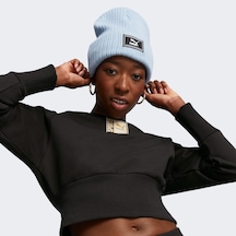 Puma 024056-04 Prıme Ws Cuff Trend Beanie Kadın Mavi Şapka Bere Mavi