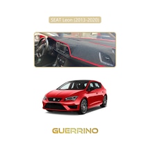 Seat Leon 2013-2020 Torpido Koruma Halısı Bej Kenar
