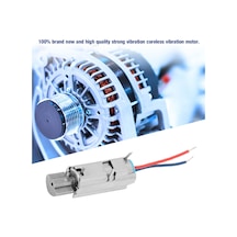 Fosenze Yüksek Titreşimli Kuru Çelik Vibro Motor - Kaynaklı Tip, El Tutan Cihazlar İçin, 5 Adet Paket