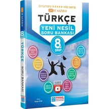 8.Sınıf LGS Türkçe Video Çözümlü Soru Bankası- Evrensel İletişim Yayınları