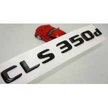 CLS 350d Bagaj Parlak Siyah ABS 3M 3D Yazı Logo