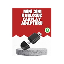 Mey İthalat Kablosuz Carplay Dönüştürücü Akıllı Tak & Çalıştır Araç Adaptörü