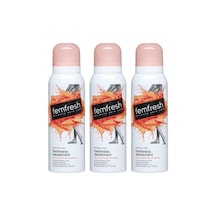 Femfresh Intimate Skin Care Deodorant 125 ML x 3'lü Set