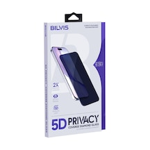 Apple Uyumlu Apple Uyumlu iPhone 13 Pro Max 5d Privacy Diamond Hayalet Cam Ekran Koruyucu