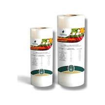 Ev Tipi Gofrajlı Rulo Vakum Poşeti 20 Cm 1 Adet - 30 Cm 1 Adet Toplam 2 Rulo