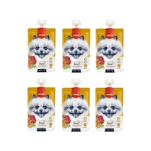 Wanpy Sığır Havuç Köpek Et Ezmesi 90 Gr X 6