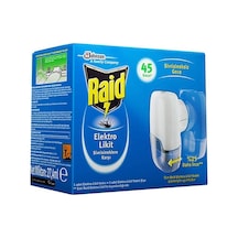 Raid Sivrisineklere Karşı Elektro Likit Isıtıcı + Yedek 45 Gece 27.4 ML