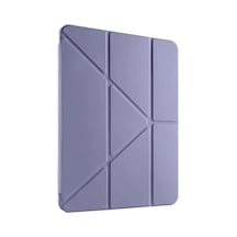 Mey İthalat Samsung Galaxy Uyumlu, X910 Tab S9 Ultra 14.6 Kılıf Kalemlikli Mars Tablet Kılıfı - Lavender