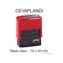 Sırdaş Otomatik Cevaplandı Yazılı Kaşe
