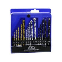 Eltaş Lrd-136 16 Parça Matkap Ucu Seti Ahşap, Metal, Beton