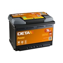Akü Deta 12v 74 Ah 680a L03 278 175 190