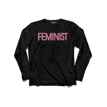 Femınıst Af Güçlü Kadın Feminizm Uzun Kollu Tişört (512972434)