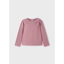Mayoral Kız Çocuk Uzun Kollu T-shirt 4064m Pembe