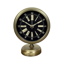 Büro Ev Ofis Hediyesi İçin 20x25cm Sanat Dekor Metal Masa Saati Diğer
