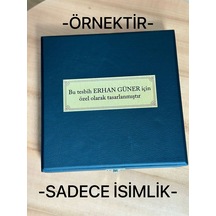 Kutu Üstü İsimlik,sadece İsimlik,kutu Üstü Yazı Veya İsim 1 Adet Ks1670