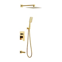 Newarc Aqua Altın Ankastre Banyo Bataryası Set 941111sg Altın