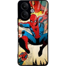 Vivo V60 Lite Spider-man Örümcek Adam Tasarımlı Glossy Telefon Kılıfı Çok Renkli