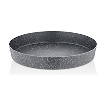 Polo Shef Granit Fırın Tepsisi 32 CM -Gri