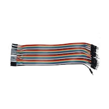 Sanec 40 Adet Erkek-erkek Jumper Kablo 20 Cm