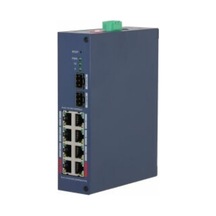 Dahua Chs4210-8gt-110 8 Port Poe 2 Port Sfp Gigabit Yönetilebilir Poe Switch 110w