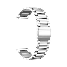 Samsung Galaxy Watch 5 Pro 45mm Metal Stainless Steel Kordon Gümüş Çok Renkli