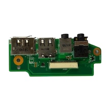 Asus Uyumlu N61 N61V N61Vg Usb E-Sata Audio Jack Board Rev:1.1 60-Nxdau1