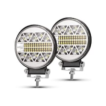 Space Yuvarlak Flaşlı Sis Lambası 12-24v Adet / Lass314