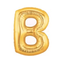Nedi Balon Folyo 40 Harf Altın B 02126 Çok Renkli