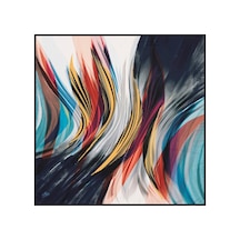 90x90 Aker Polyester Tivil Eşarp Açıkmavi-lacivert Açıkmavi-lacivert