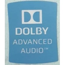 OEM Dolby Advanced Audio Sticker Etiket D118