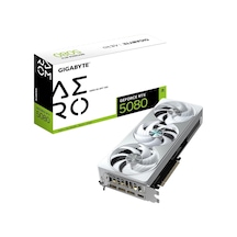 Gigabyte Geforce Rtx 5080 Aero Oc Sff 16gb Dlss 4 256 Bit Gddr7 Beyaz Ekran Kartı