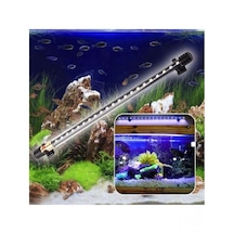 Akvaryum İçin Led Lamba Işık Tak Çalıştır Beyaz + Mavi  50 CM