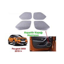 Peugeot 2008 İç Kapı Hoparlör Çerçevesi 2019 4 Prç. Aluminyum N11.599