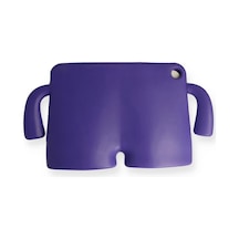 Uray Store Apple iPad Uyumlu Mini 6 Karakter Tablet Silikon - Mor Arka Kapak